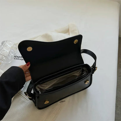 Vintage Leather Saddle Luxury Bag 2024